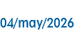 &nbsp;04/may/2026