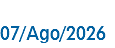 &nbsp;07/Ago/2026