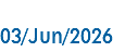&nbsp;03/Jun/2026